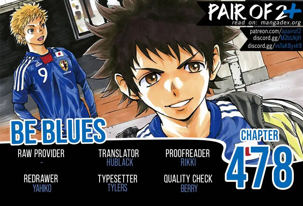 BE BLUES ~Ao ni nare~ Chapter 478 1